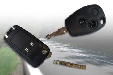 broken car key